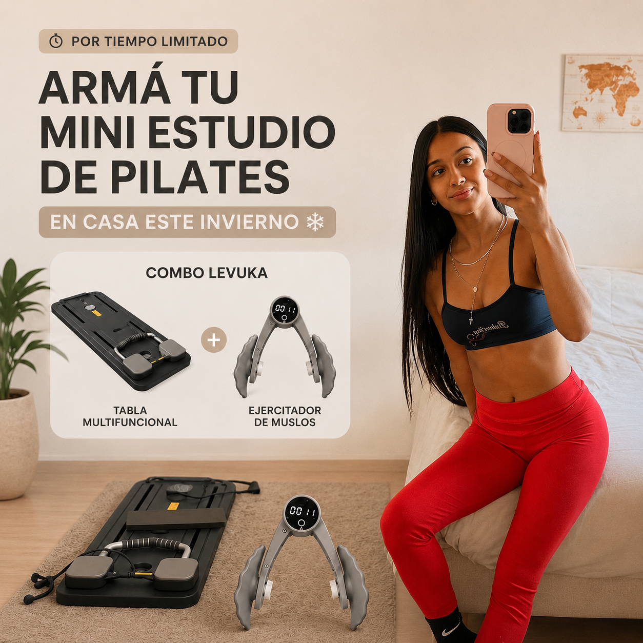 Combo Levuka: Tu Mini Estudio de Pilates en Casa